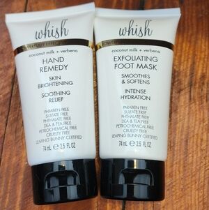 Whish Exfoliating Foot Mask and Hand Remedy Set